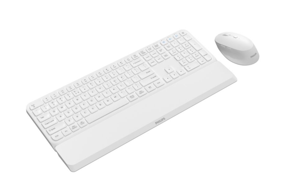 6000 series ワイヤレスキーボード・マウスコンボ SPT6607W/16 | Philips