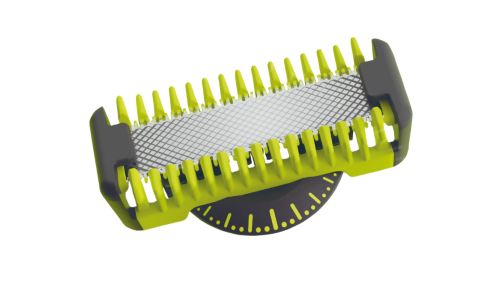 Attach the skin protector for an extra layer of protection on sensitive areas