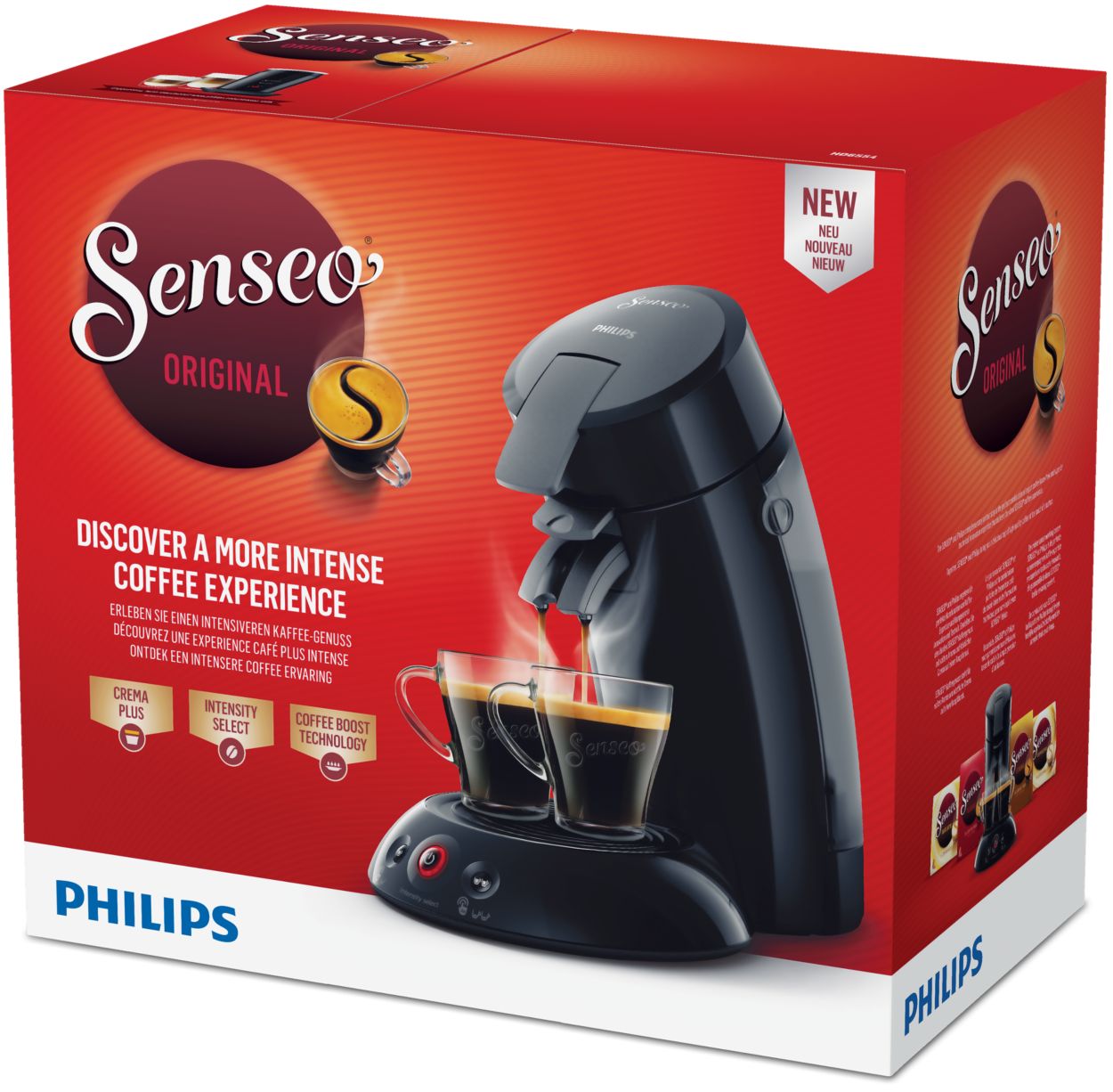 Original Coffee pod machine HD6554 61R1 SENSEO