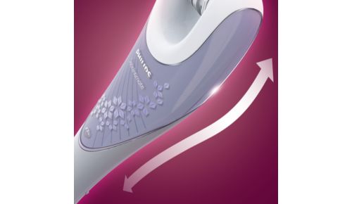 Erreichen Sie alle Stellen dank des ergonomischen s-förmigen Gehäuses