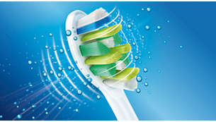 Det nye InterCare-børstehodet gir avansert rengjøring mellom tennene