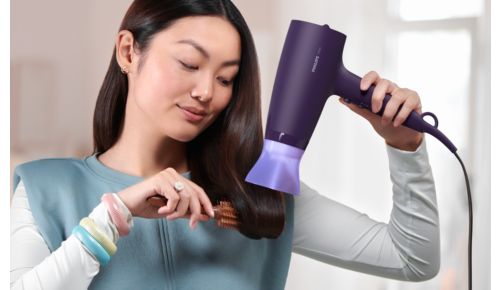 Boquilla estrecha para retoques y peinados perfectos