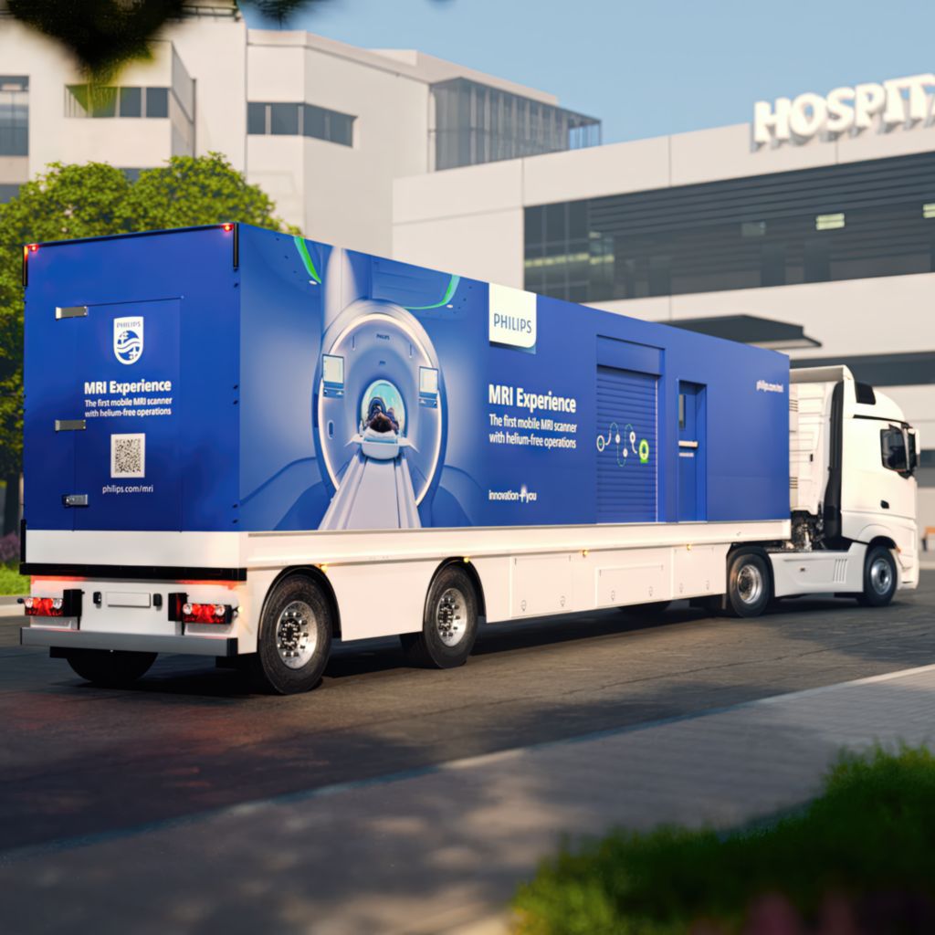 BlueSeal Mobile MRI scanner with helium-free operations