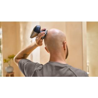 Head Shaver Pro 9000 Series Elektrisk shaver til hovedet skånsom mod huden