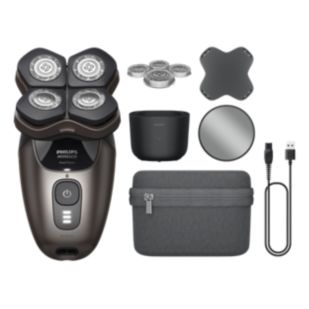 Norelco Head Shaver Pro 9000 Series Electric head shaver gentle on skin