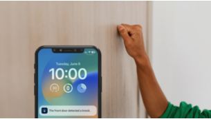 Les alertes intégrées protègent votre accès 24/7