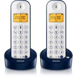 Téléphone fixe sans fil avec répondeur