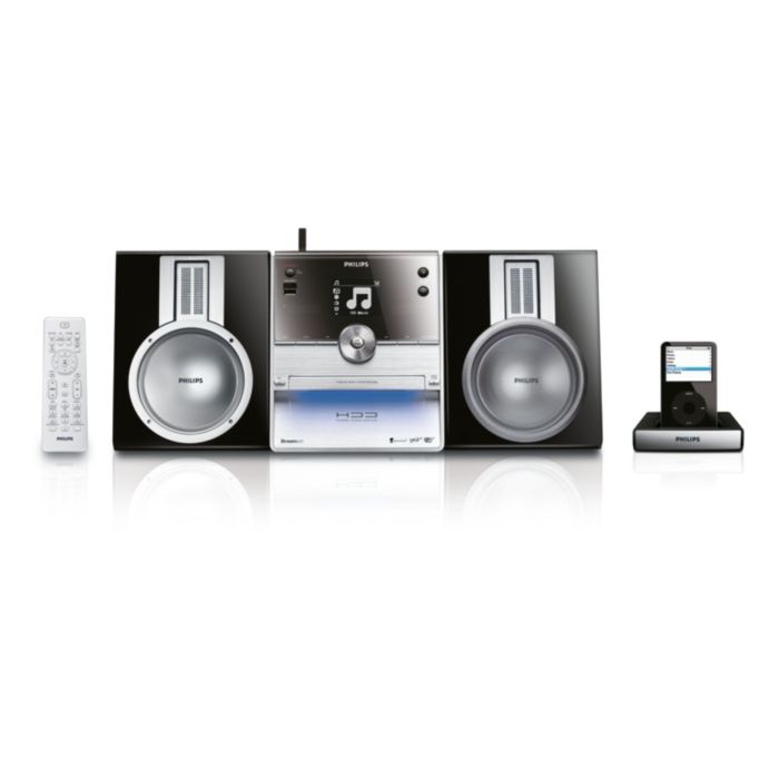 Stream, dock and play all your music on one system