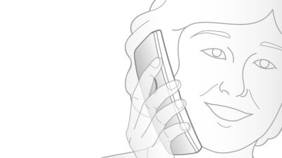 Contoured handset design for in-call comfort