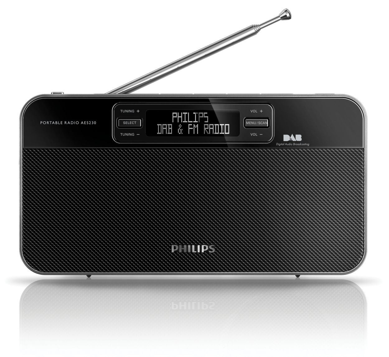 Great sound from DAB+ radio anywhere