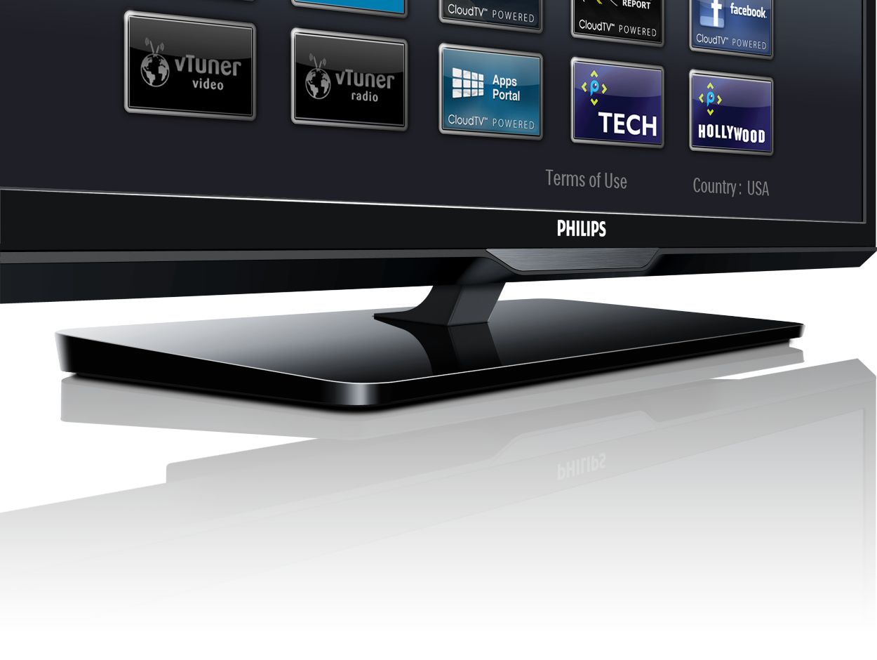 3000 series LED-LCD TV 50PFL3908/F7 | Philips