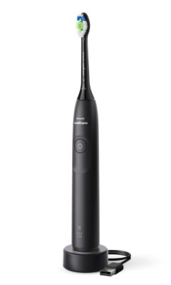 Philips Sonicare 5300 Series - Elektrische Tandenborstel - Zwart - Wittere tanden - HX7101/01