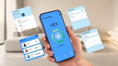 Remote control your lock through app on your smartphone