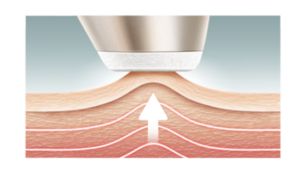 Stimulation des tissus profonds : peau d'aspect plus ferme