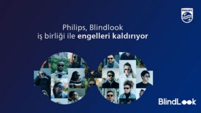 Görme engelli kullanıcılar için erişilebilir alışverişi destekleyen Philips ve BlindLook iş birliği görseli