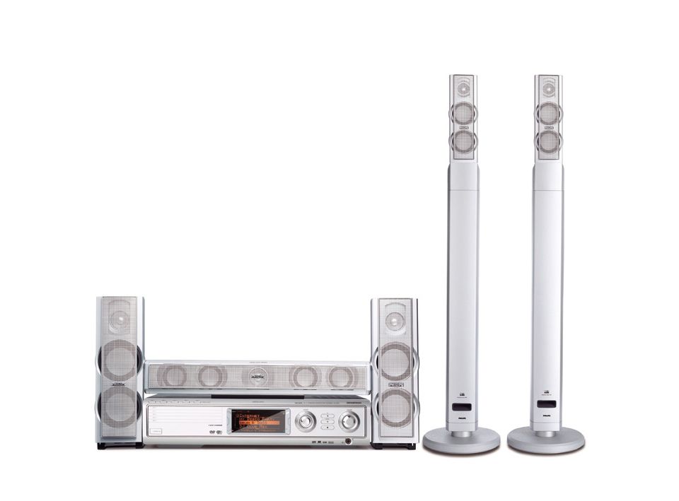 Philips 6.1 best sale home theater system