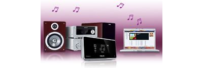 Wireless music playback from PC