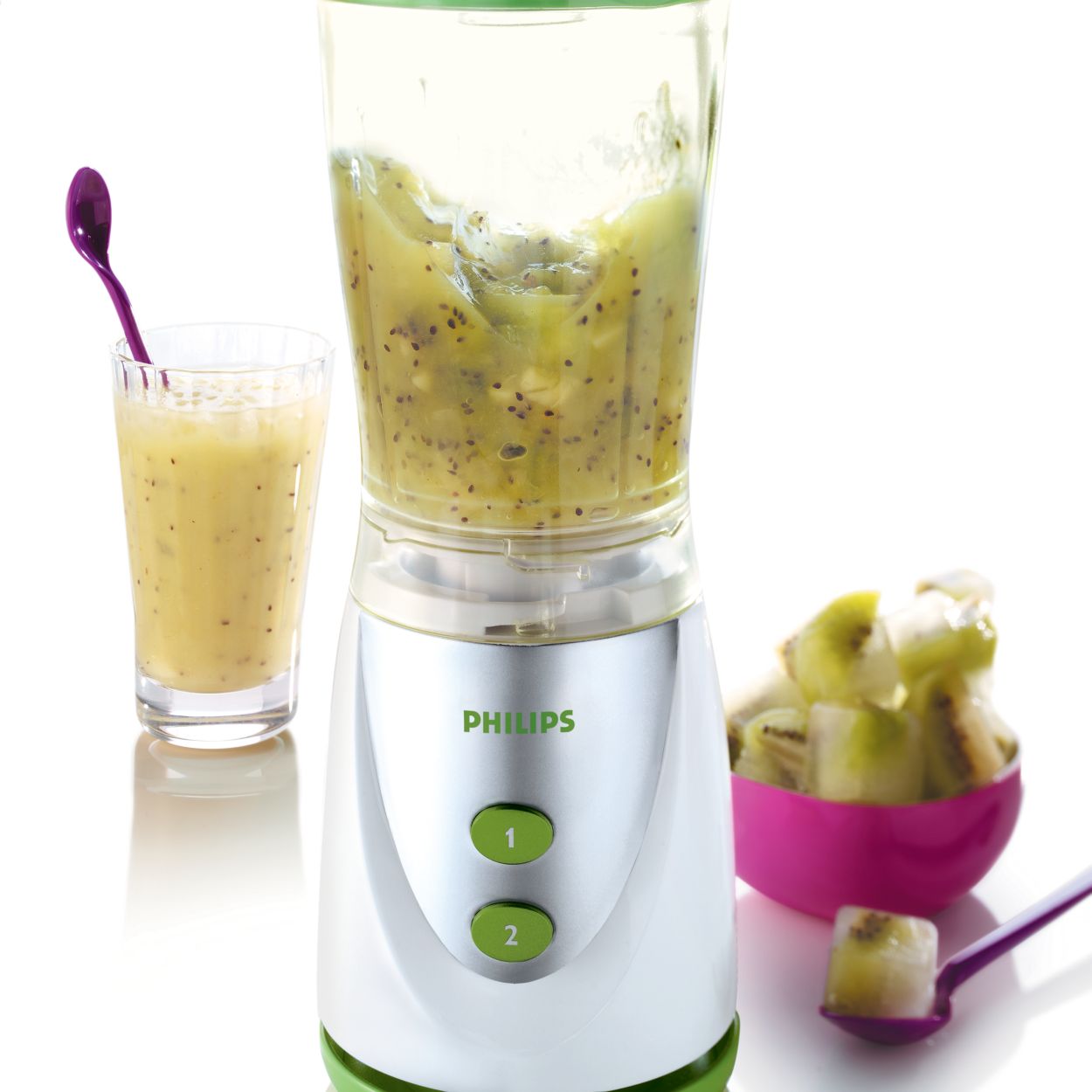 PHILIPS MINI BLENDER HR2860 0,4 L pot en plastique mélangeur domestique  presse-agrumes EUR 61,93 - PicClick FR