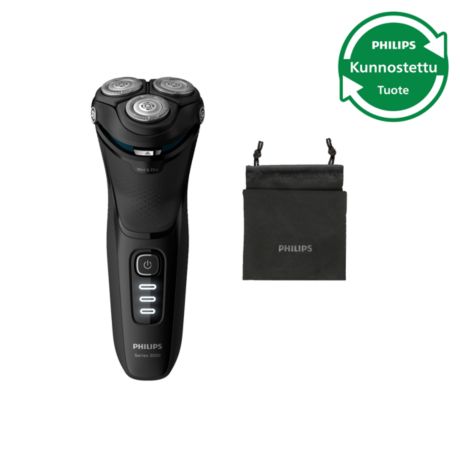 S3233/52R1 Shaver series 3000 Parranajokone m&auml;rk&auml;- ja kuiva-ajoon, Series 3000