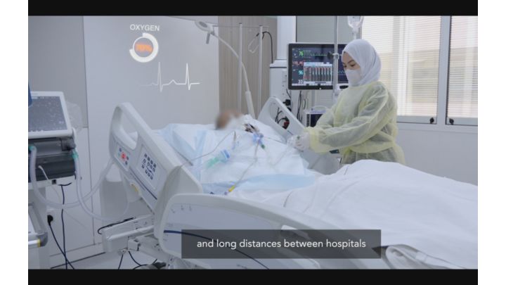 Al Mouwasat hospital video