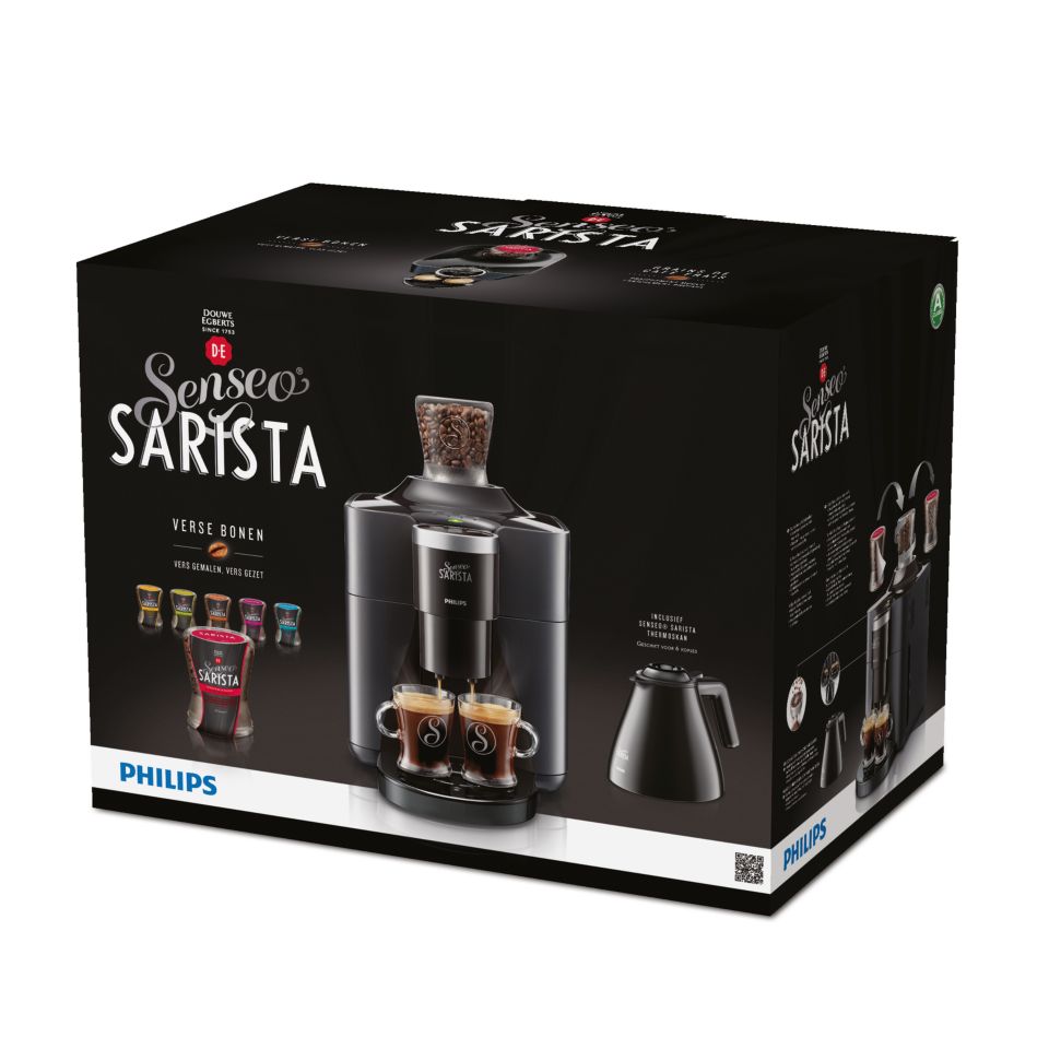 Ontvanger Waardeloos schuld SARISTA Bean-funnel koffiezetapparaat HD8030/60 | SENSEO®