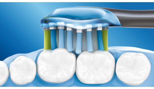 bereikt 4 keer meer oppervlak* voor een moeiteloos grondige reiniging