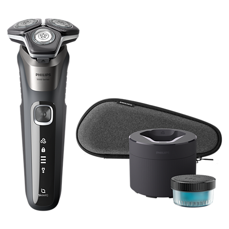 S5887/50 Shaver Series 5000 Wet and dry electric shaver with 3 accessories
