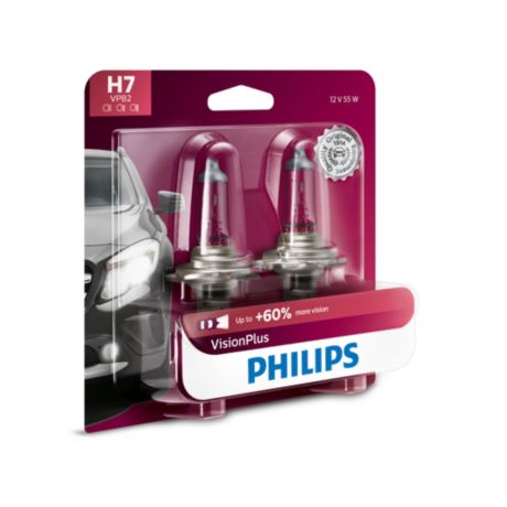 12972VPB2 VisionPlus upgrade headlight bulb