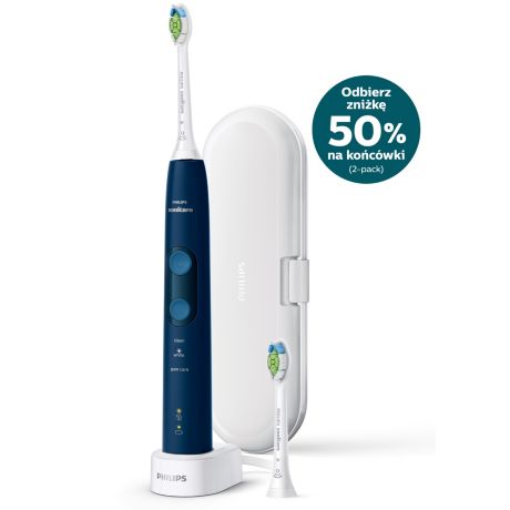 HX6851/29 Philips Sonicare ProtectiveClean 5100 Bielsze zęby, zdrowsze dziąsła