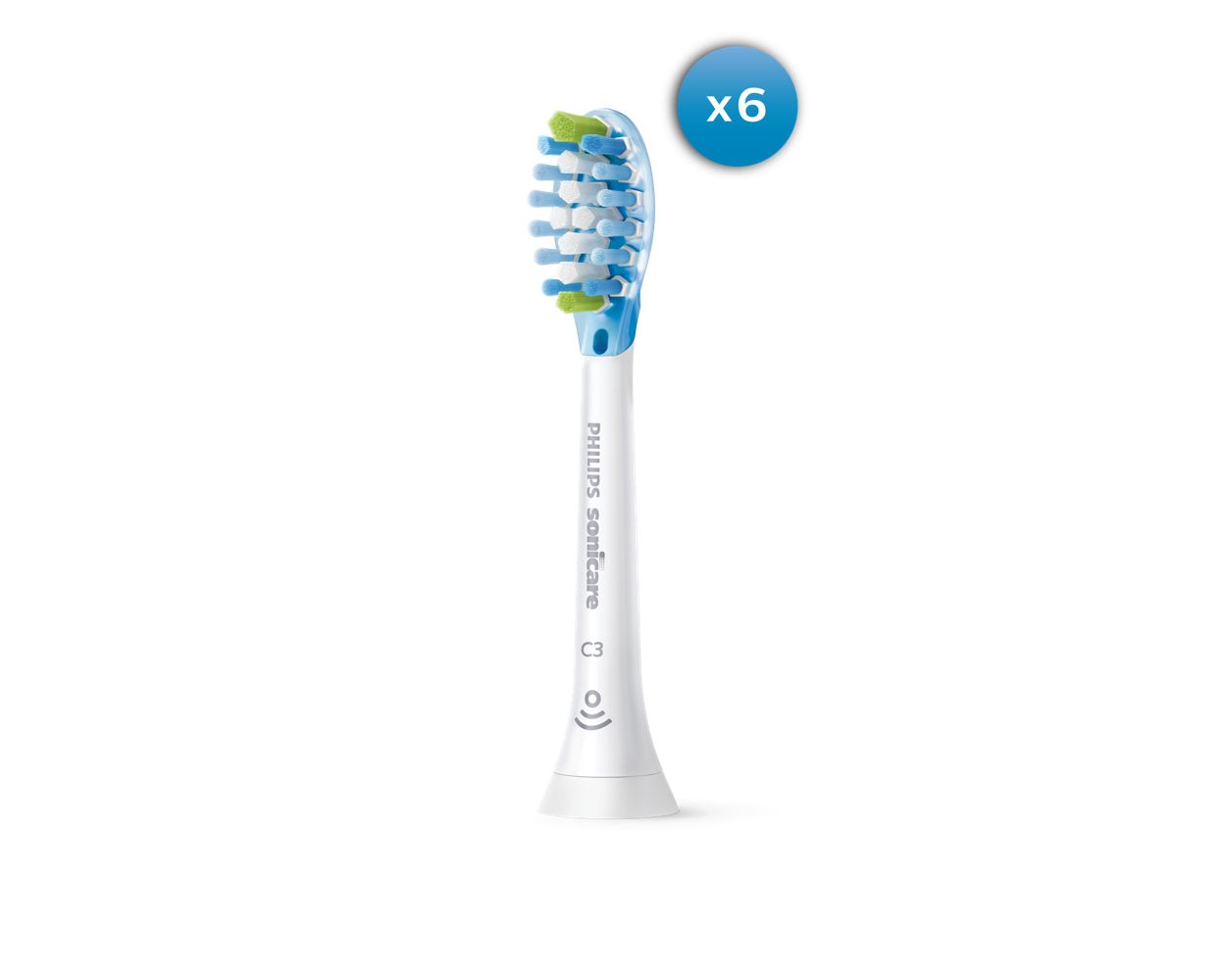 C3 Premium Plaque Control Standard sonic toothbrush heads HX9046/80