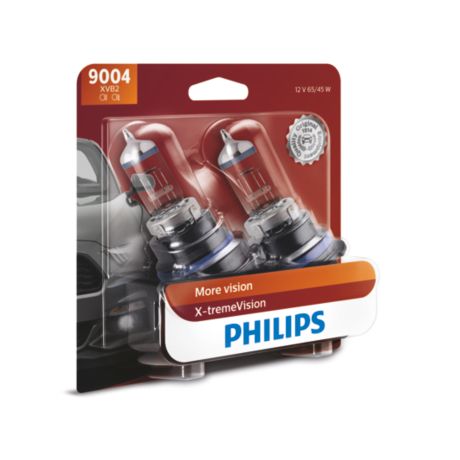 9004XVB2 X-tremeVision upgrade headlight bulb