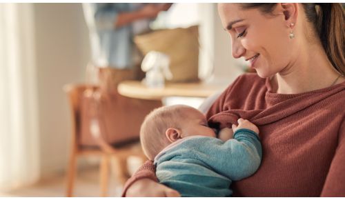 Easily triggers milk release before or between feeding