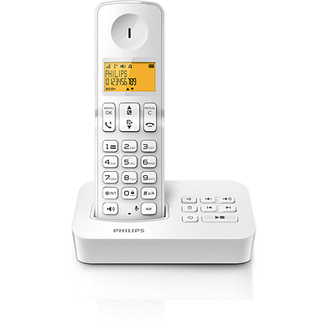 D2151W/FR  Téléphone fixe sans fil avec répondeur