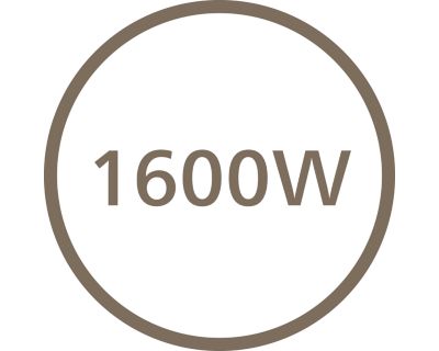 1600 Wattage fast drying