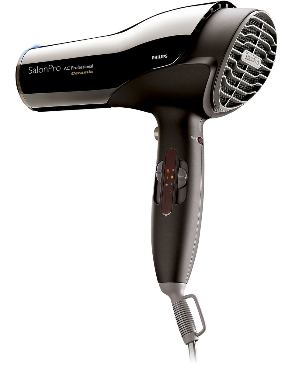 Фен Salon Professional 7777 с ионизацией, профессиональный, 2400 W, цвет черный (2000105033109)