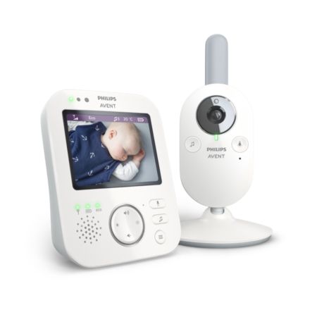 Il baby monitor SCD843/26 della Avent: sorveglia la tua piccola con video digitale
