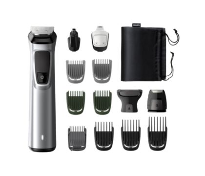  Philips Norelco Oneblade - Kit de recortadora y afeitadora  eléctrica híbrida para barba y afeitadora eléctrica para hombres + funda  NeeGo para Philips Norelco One Blade : Belleza y Cuidado Personal