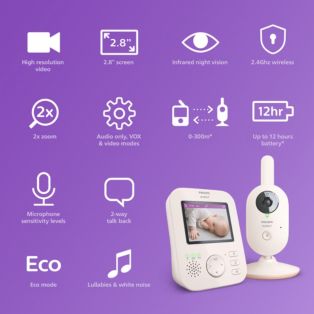 Avent Video Baby Monitor Advanced