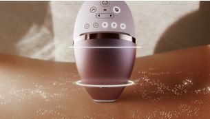 La aplicación Philips Lumea IPL es gratuita y ayuda a lograr mejores resultados*. 