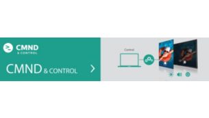 Instellingen van meerdere schermen beheren met CMND & Control