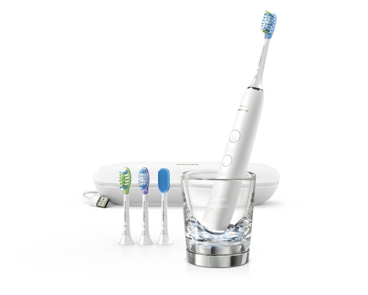 DiamondClean Smart 9500 Sonic electric toothbrush with app HX9924