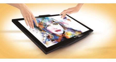 SmoothTouch display for natural, fluid touch response