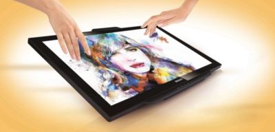 SmoothTouch display for natural, fluid touch response