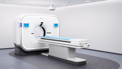 Sistema de tomografia computadorizada Philips CT 5300 com mesa para pacientes