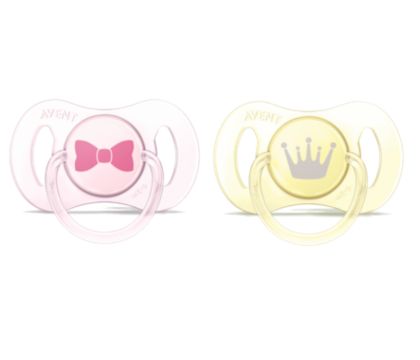 Tarief Verheugen Millimeter Newborn Pacifier 0-2m, 2 pack SCF151/02 | Avent