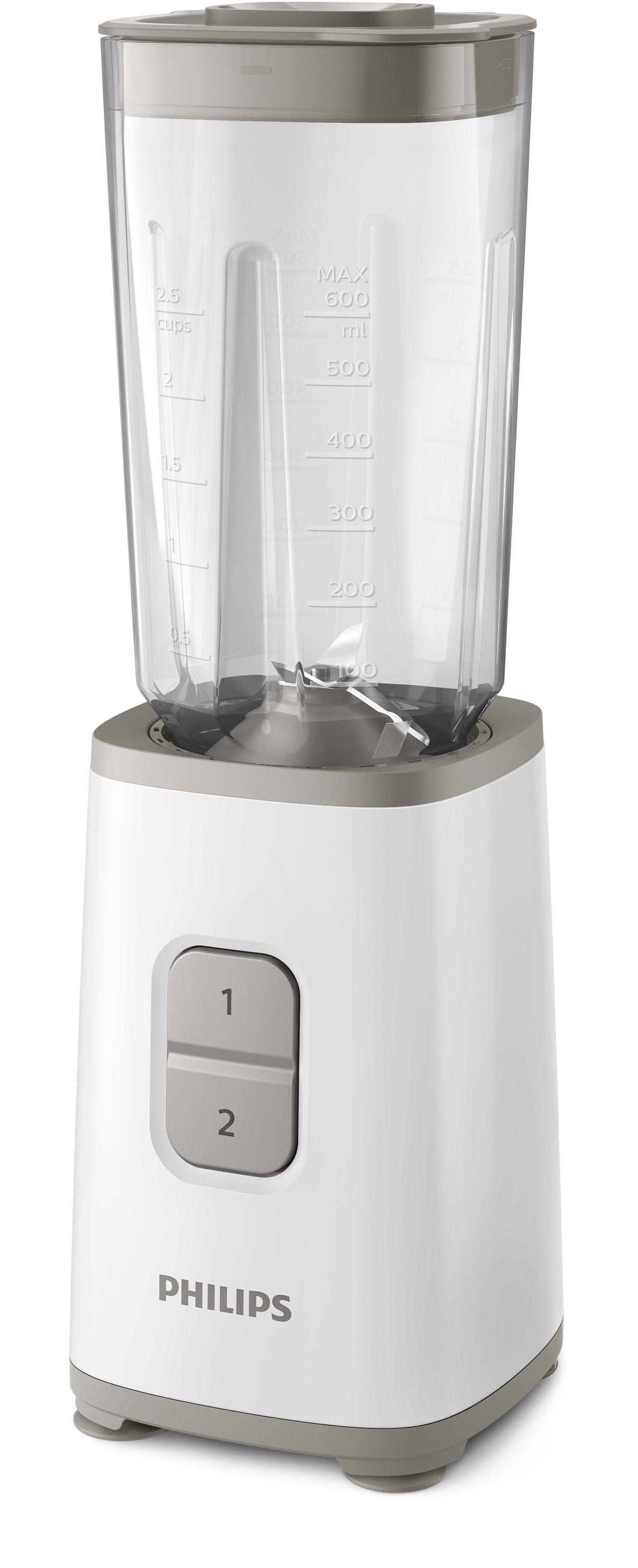 Philips Batidora Vaso 3000 Series 1L Blanco