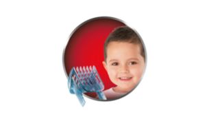 Includes a kids comb with 24 adjustable lengths: 1-23mm