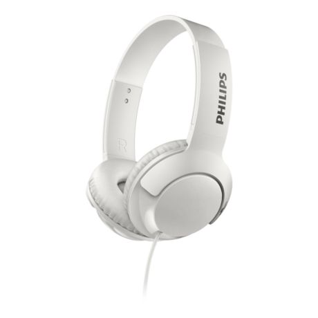 SHL3070WT/00 BASS+ On-Ear-Kopfhörer