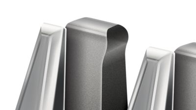 Rounded tips ensure a smooth glide on the skin