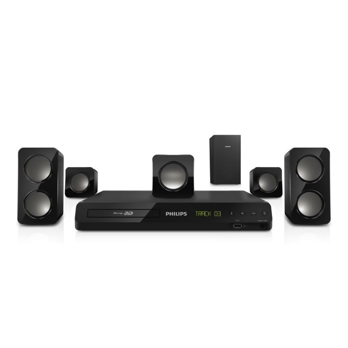 Krachtige Surround Sound uit compacte luidsprekers